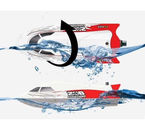 Радиоуправляемый скоростной катер Flytec V008 с водомётом 2.4G RTR