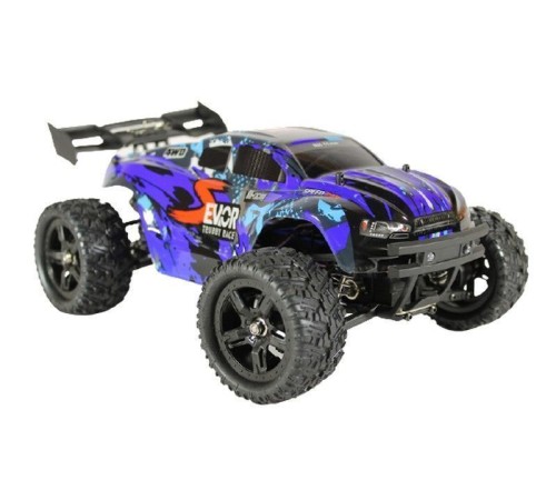Радиоуправляемая трагги Remo Hobby S EVO-R Brushless V2.0 (синяя) 4WD 2.4G 1/16 RTR