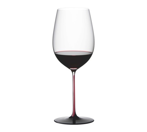 Бокал для красного вина Riedel Sommeliers Black Series Bordeaux Grand Cru, красный, 860 мл