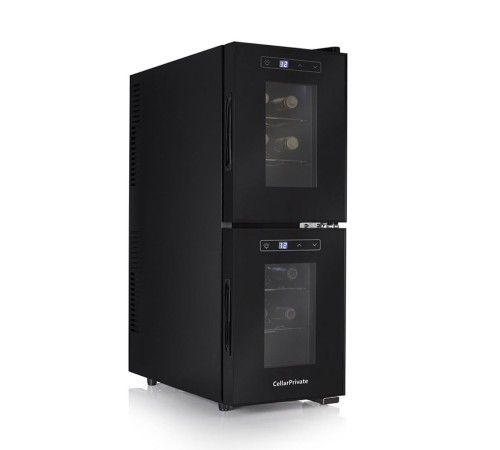 Винный шкаф двухкамерный Cellar Private CP012-2E