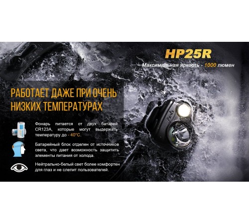 Налобный фонарь Fenix HP25R