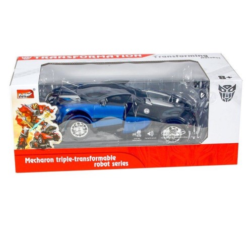 Р/У трансформер MZ Bugatti Veyron 2801P, робот зверь 1/14