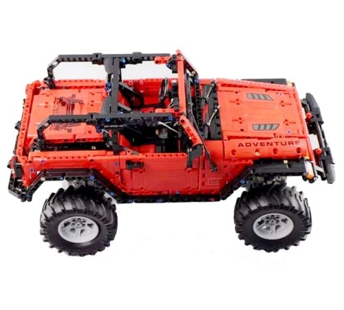 Радиоуправляемый конструктор CADA deTech Jeep Wrangler (1941 деталь)