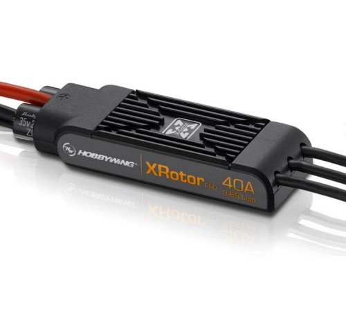 Бесколлекторный регулятор Hobbywing XRotor Pro-40A-
Wire Leaded-Dual Pack (40A-60A, Copter)