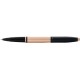 Ручка-роллер Cross Calais Brushed Rose Gold Plate and Black Lacquer