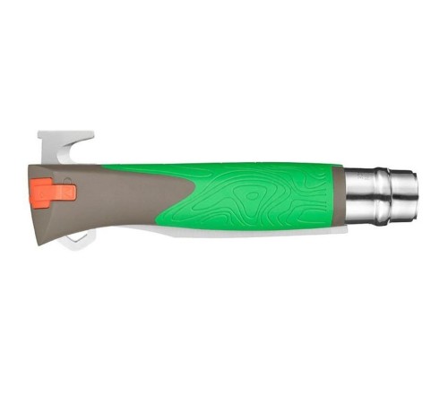 Набор-дисплей Opinel, 8 ножей №12 Explore из нержав стали, 4 зеленых + 4 оранжевых, 001975