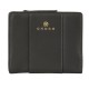 Кошелёк Cross Kelly Wall Stone, кожа наппа, гладкая, цвет серый, 11,2 x 9,4 x 2 см