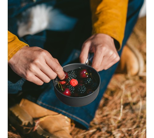Набор посуды Naturehike 4 в1 NH18T018-G, серый, 6927595785515