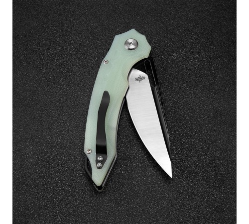 Нож Bestech Ornetta сталь D2, рукоять G10 нефритовая