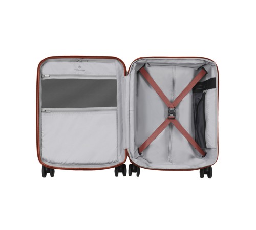 Чемодан VICTORINOX Connex, кирпично-красный, 100% поликарбонат Makrolon, 40x20x55 см, 34 л