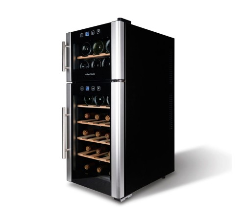 Винный шкаф двухзонный Cellar Private CP021-2E