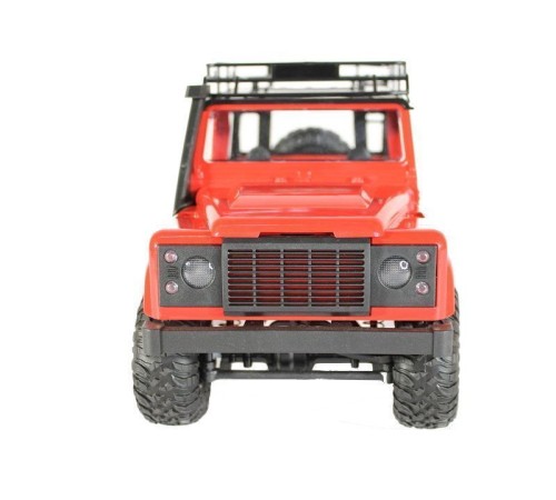 Радиоуправляемая машина MN MODEL английский внедорожник Defender (красный) 4WD 2.4G 1/12 RTR