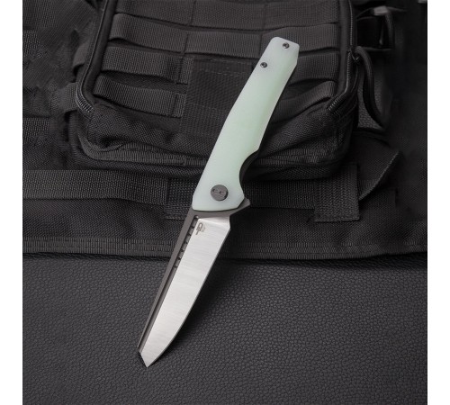 Нож Bestech Slyther сталь 14C28N, рукоять G10 прозрачная