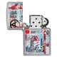 Зажигалка ZIPPO Anarchy Design с покрытием Street Chrome™, латунь/сталь, серебристая, 38x13x57 мм