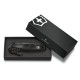 Нож перочинный VICTORINOX RangerGrip 55 Onyx Black, 130 мм, 12 функций, с фиксатором лезвия, чёрный