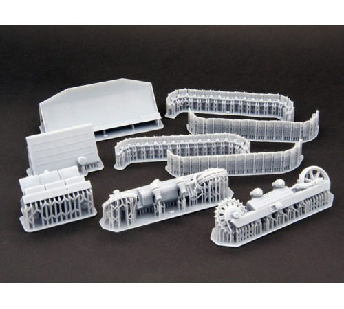 Сборная модель Red Iron Models Бульдозер Т-100МЗГП