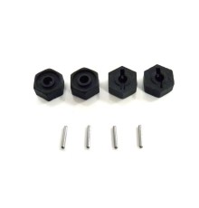 Гайка колесная шестигранная 1.5x10 мм, 6шт.