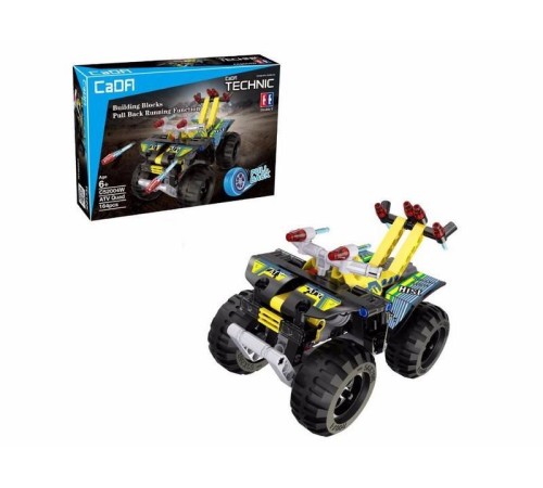 Конструктор CaDA Technic квадроцикл совместим с C52003W, инерционный (164 детали)