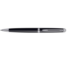 Шариковая ручка Waterman Hemisphere Essential Black CT. Корпус и колпачок - лаковые