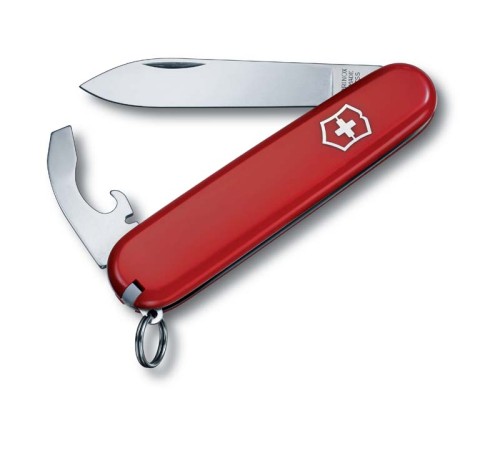 Нож перочинный VICTORINOX Bantam, 84 мм, 8 функций, красный