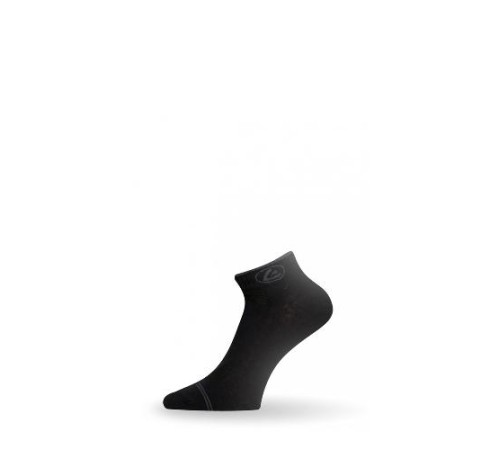 Носки Lasting ACN 908 cotton+polyamide, черный с серыми полосками, размер XL (ACN908-XL)