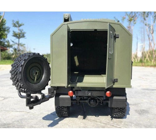 Радиоуправляемая машина WPL УРАЛ (зеленый) 6WD 2.4G 1/16 RTR