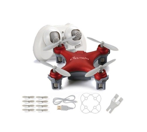 Р/У квадрокоптер Cheerson CX-10SE Mini RTF 2.4G (красный)