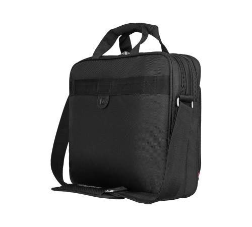 Портфель для ноутбука 15'' WENGER, черный, полиэстер/ПВХ, 40 x 15 x 33 см, 9 л