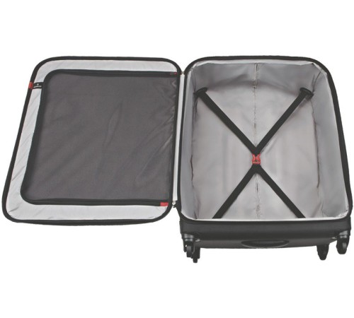 Чемодан VICTORINOX Hybri-Lite™ 24, чёрный, нейлон 1000D/поликарбонат, 46x25x61 см, 75 л