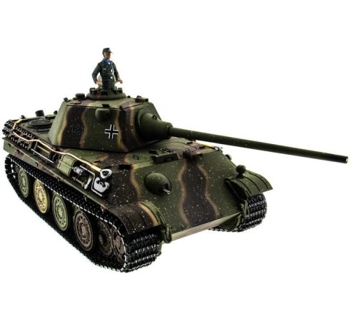 Радиоуправляемый танк Taigen 1/16 Panther type F (Германия) дым (для ИК боя) V3.0 2.4G RTR
