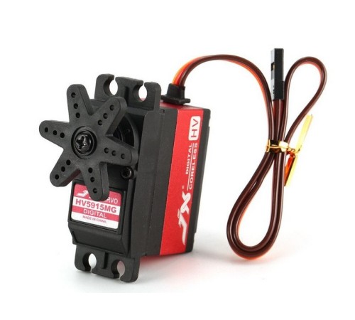 Сервомашинка цифровая JX Servo PDI-HV5915MG (59.3г/15.83/0.095/8.4V) стандартная