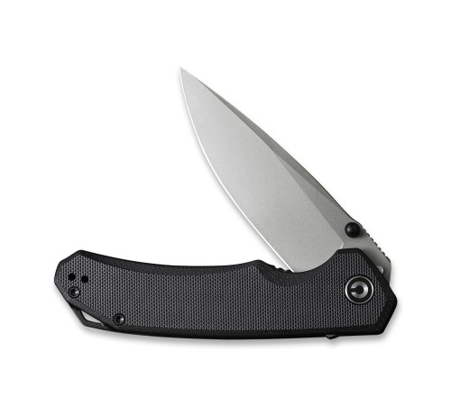 Складной нож CIVIVI Brazen 14C28N Steel Stonewashed Handle G10 Black C2102C