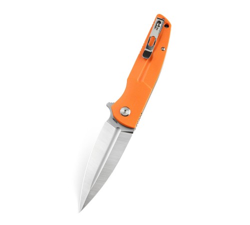 Нож Bestech Fin сталь 14C28N, рукоять G10 оранжевая