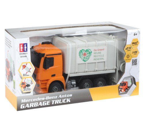 Радиоуправляемый мусоровоз Double Eagle Mercedes-Benz ANTOS 1/26 2.4G RTR