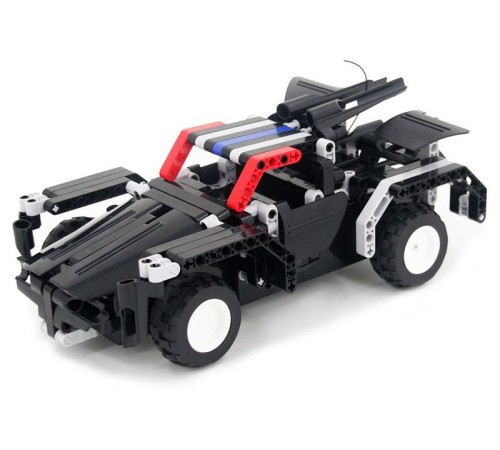 Р/У конструктор Qihui Mechanical Master 2 в 1 Тягач и Спорткар (486 деталей)