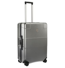 Чемодан VICTORINOX Lexicon, серый, 100% поликарбонат, 45x28x68 см, 73 л
