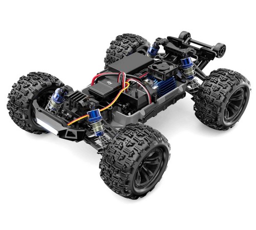 Радиоуправляемый монстр MJX Hyper Go H16H (синий) 4WD 2.4G LED GPS 1/16 RTR