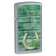 Зажигалка ZIPPO Slim® с покрытием Street Chrome™, латунь/сталь, серебристая, матовая, 29x10x60 мм