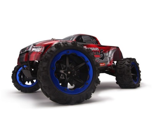 Радиоуправляемый монстр Remo Hobby Dinosaurs Master Brushless (красный) 4WD 2.4G 1/8 RTR
