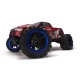 Радиоуправляемый монстр Remo Hobby Dinosaurs Master Brushless (красный) 4WD 2.4G 1/8 RTR