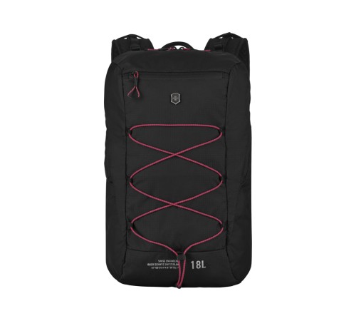Рюкзак VICTORINOX Altmont Active L.W. Compact Backpack, чёрный, 100% нейлон, 28x17x44 см, 18 л