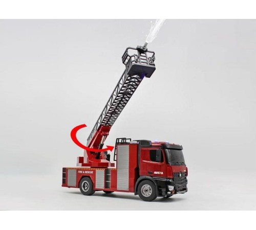 Радиоуправляемая пожарная машина-лестница HUI NA TOYS 2.4G 22CH 1/14 RTR
