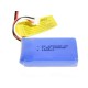 Аккумулятор Li-Po 700mAh, 7,4V для катера Feilun FT007