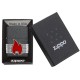 Зажигалка ZIPPO Classic с покрытием Iron Stone™, латунь/сталь, серая, матовая, 38x13x57 мм