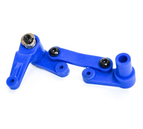 Рулевая трапеция для Remo Hobby MMAX, EX3 1/10, тюнинг, синяя