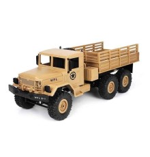 Радиоуправляемая машина WPL военный грузовик (песочный) 6WD 2.4G 1/16 RTR
