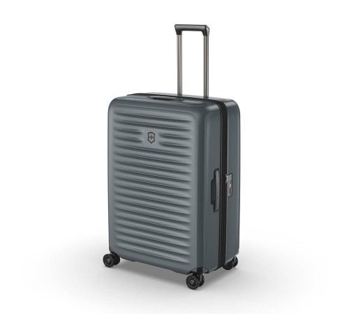 Чемодан VICTORINOX Airox Advanced, серо-синий матовый, 100% поликарбонат Makrolon, 50x32x75 см, 103