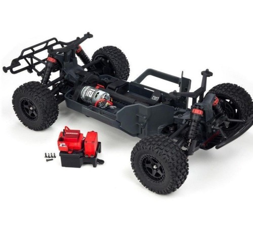 Шорт-корс трак 1:10 ARRMA Senton Mega 550 Brushed 4WD Short Course Truck RTR (красный)