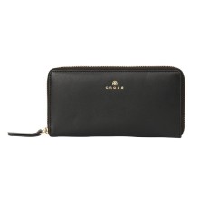 Кошелёк Cross Monaco Black, кожа наппа, гладкая, цвет чёрный, 19,5 x 10,2 x 2 см