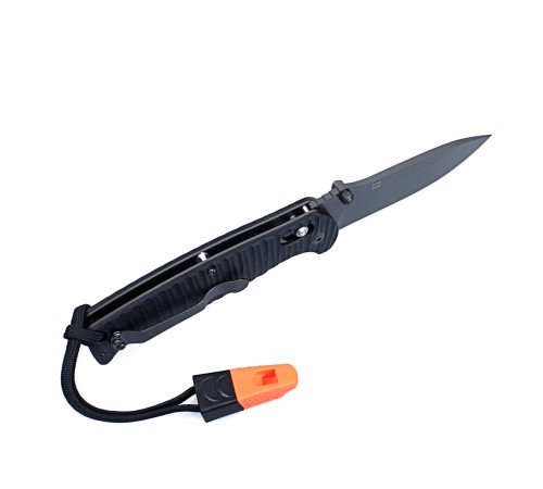 Нож Ganzo G7413P-WS черный, G7413P-BK-WS